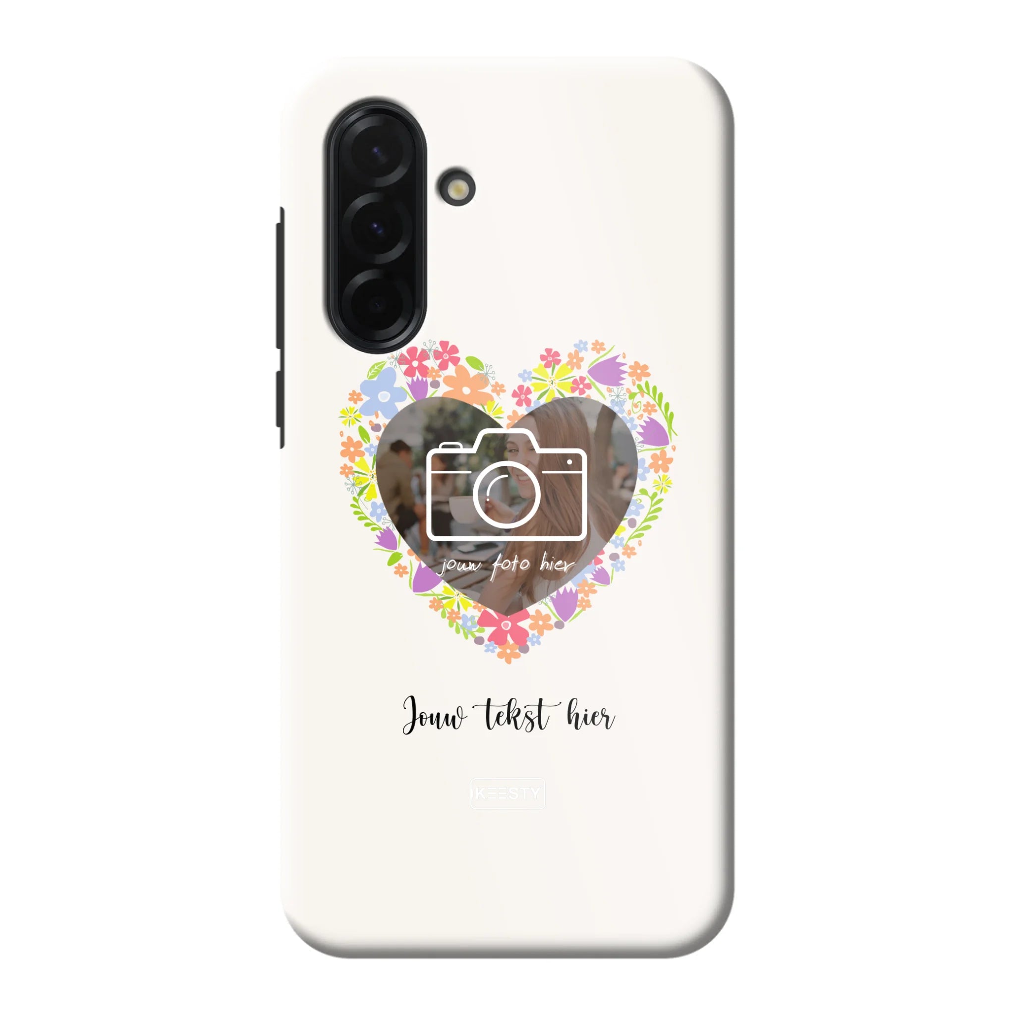 Telefoonhoesje Ontwerpen - Floral 4 - Tough hoesje