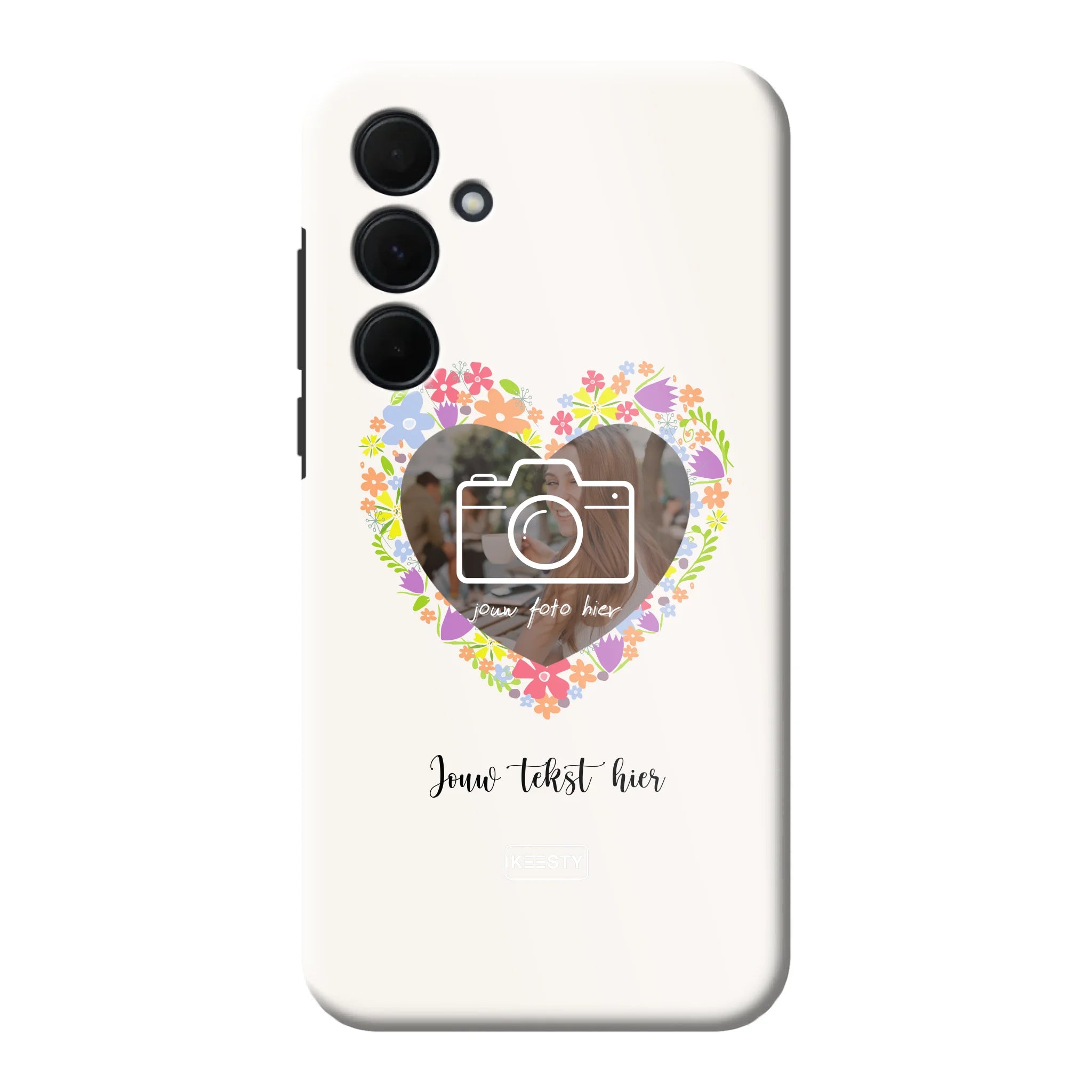 Telefoonhoesje Ontwerpen - Floral 4 - Tough hoesje
