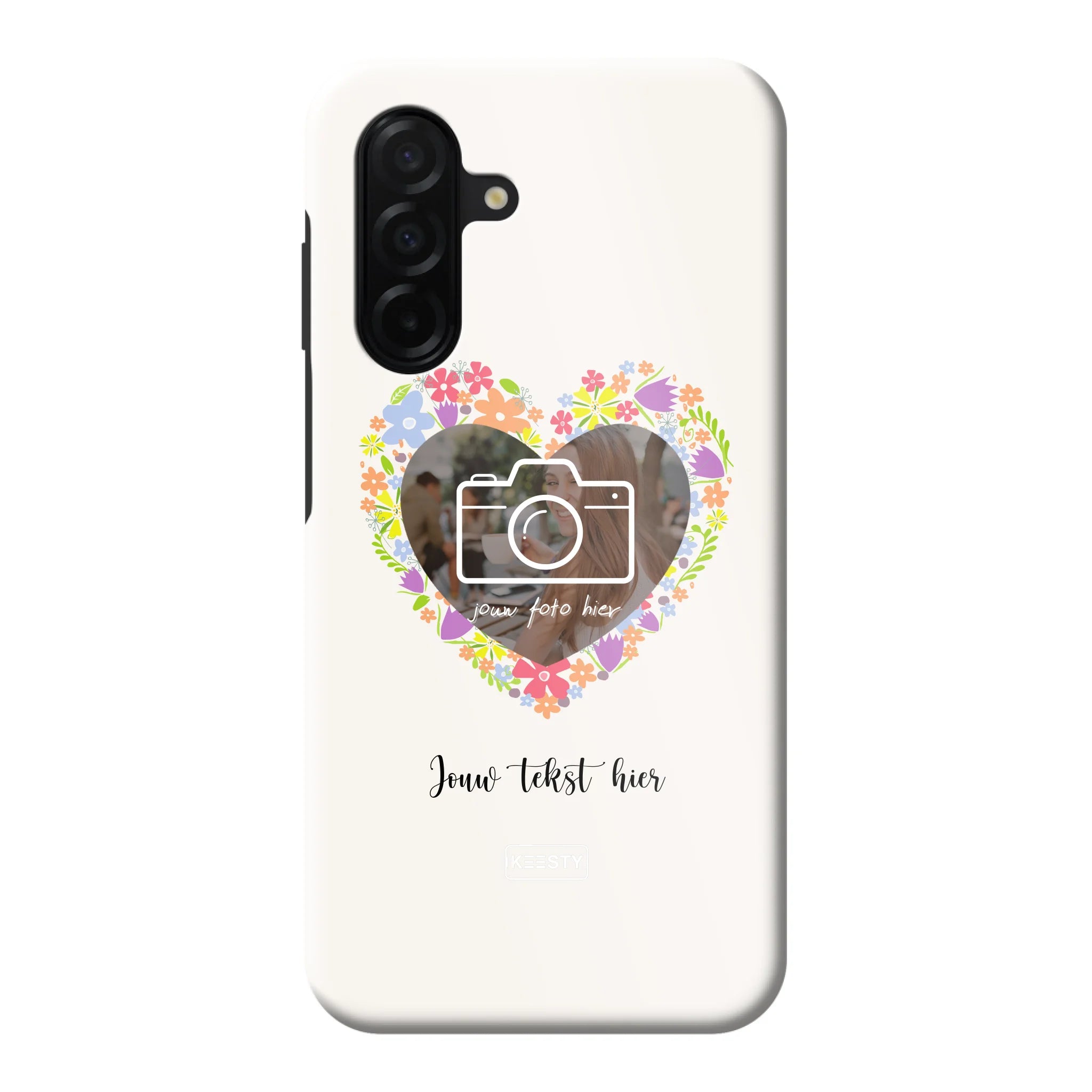 Telefoonhoesje Ontwerpen - Floral 4 - Tough hoesje