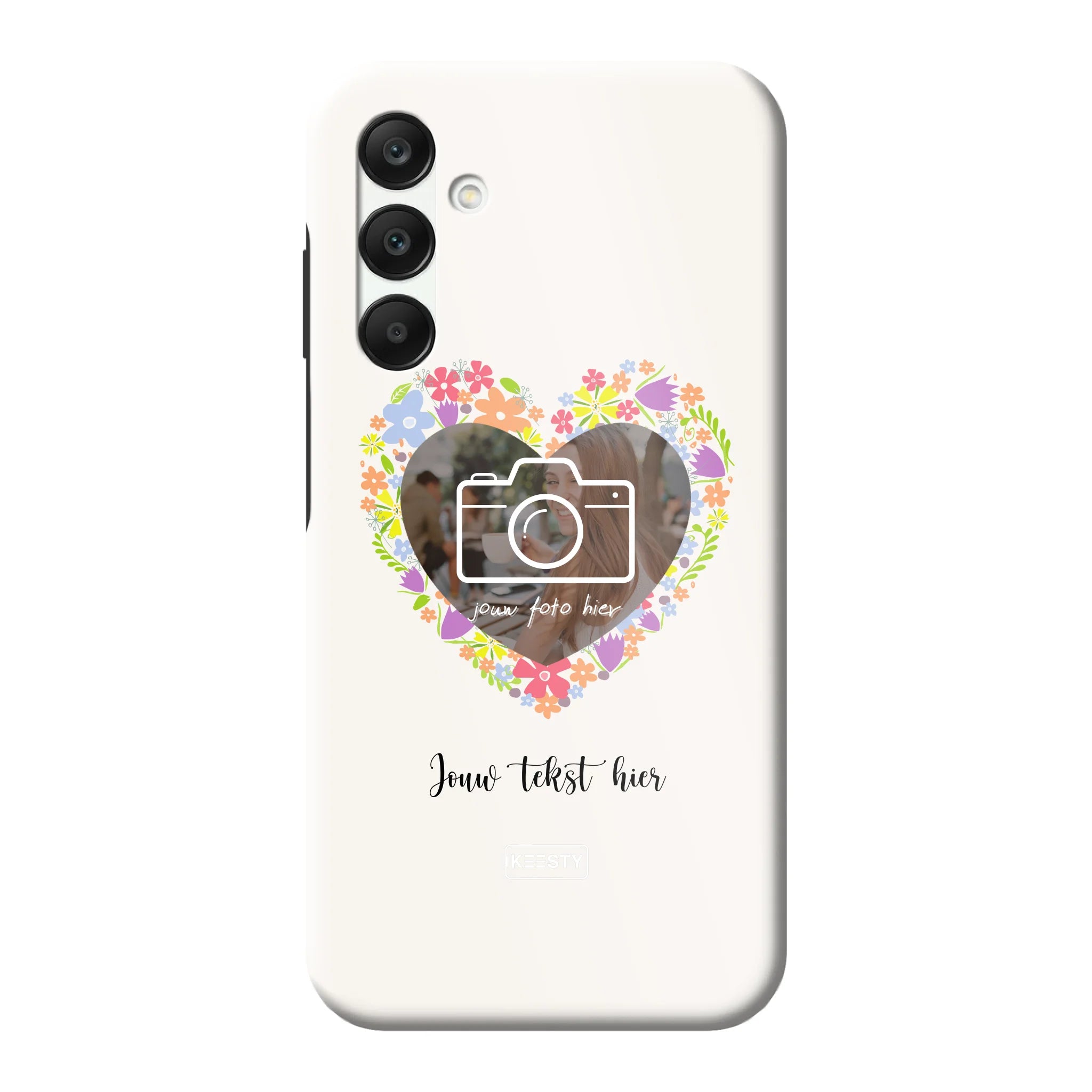 Telefoonhoesje Ontwerpen - Floral 4 - Tough hoesje