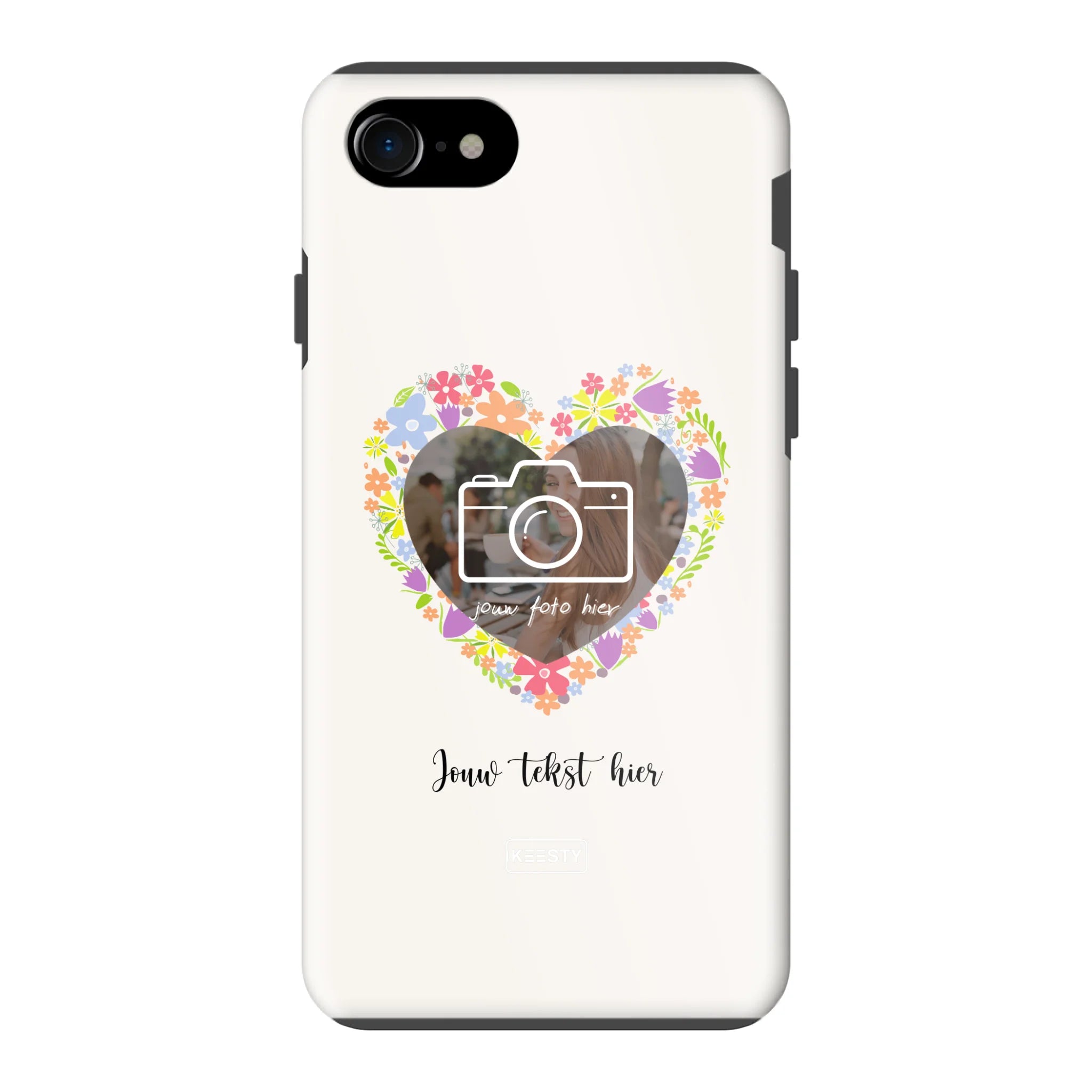 Telefoonhoesje Ontwerpen - Floral 4 - Tough hoesje