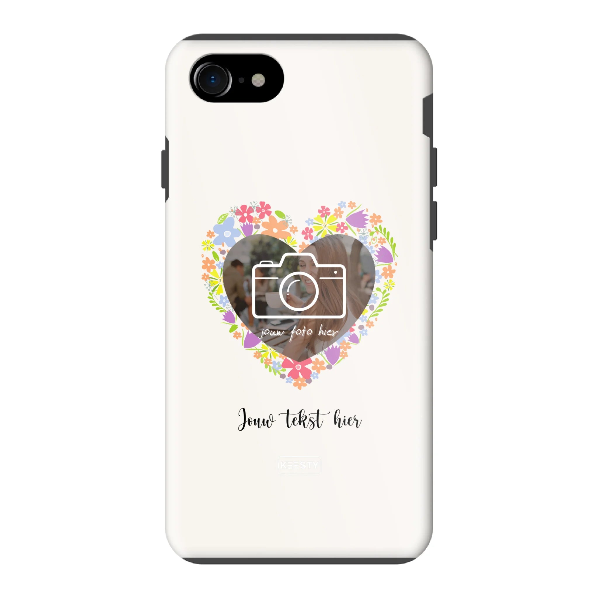 Telefoonhoesje Ontwerpen - Floral 4 - Tough hoesje