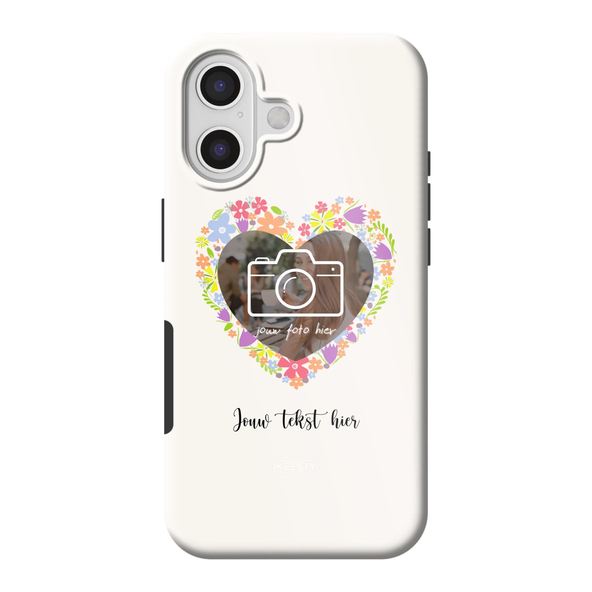 Telefoonhoesje Ontwerpen - Floral 4 - Tough hoesje