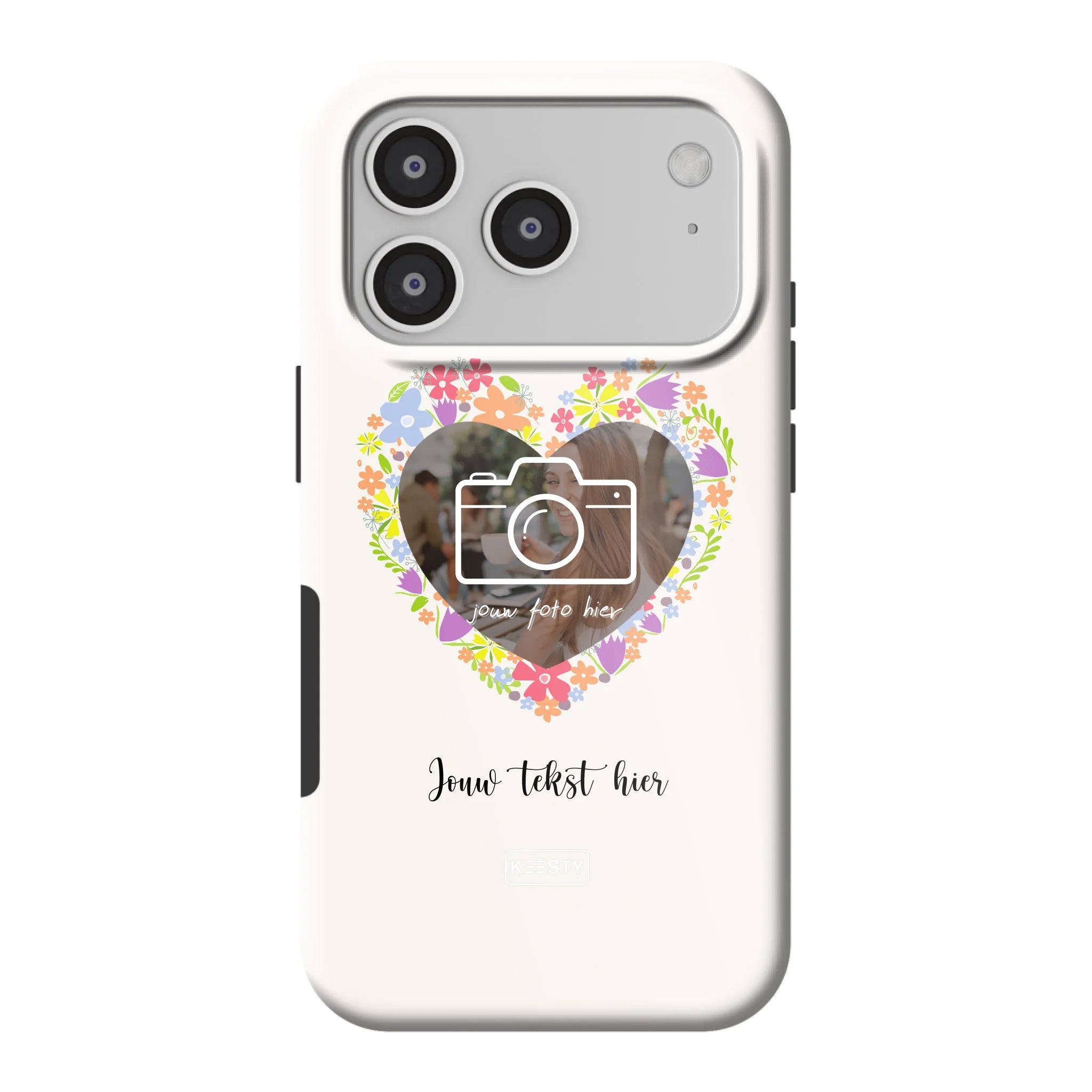 Telefoonhoesje Ontwerpen - Floral 4 - Tough hoesje