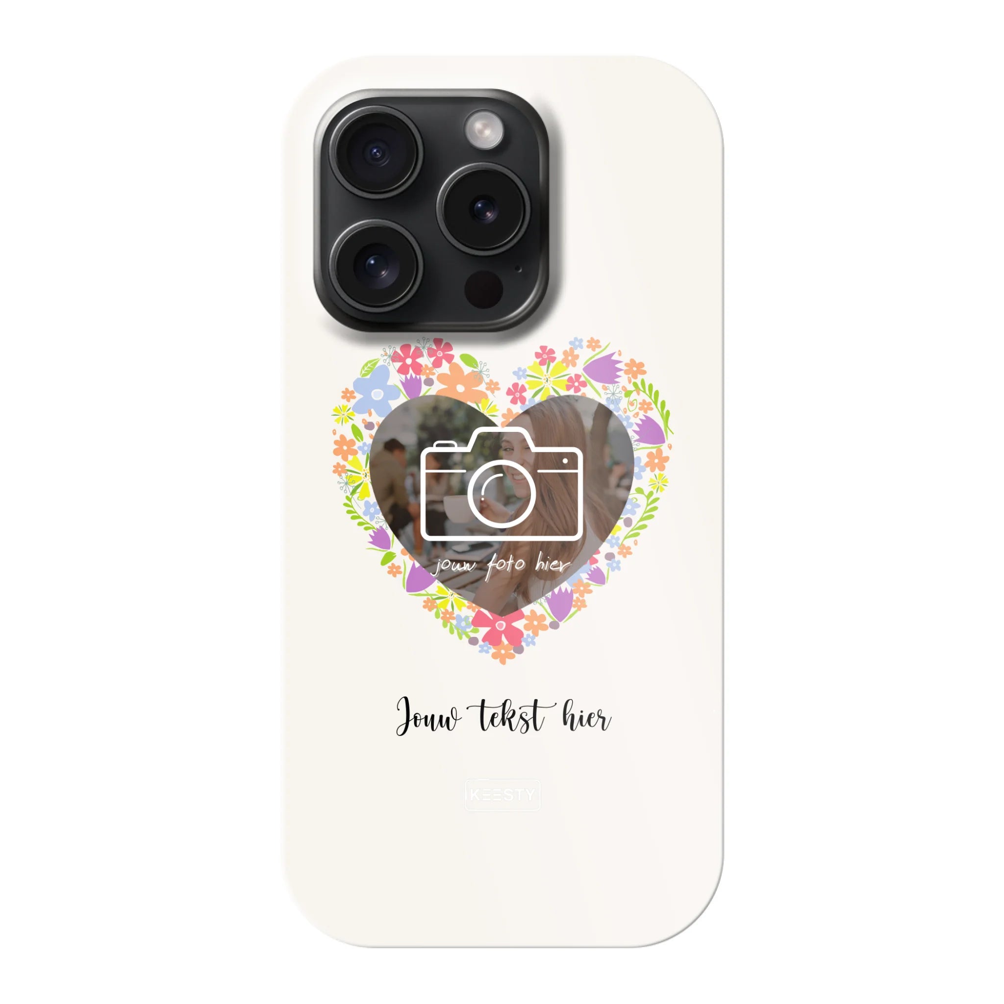 Telefoonhoesje Ontwerpen - Floral 4 - Tough hoesje