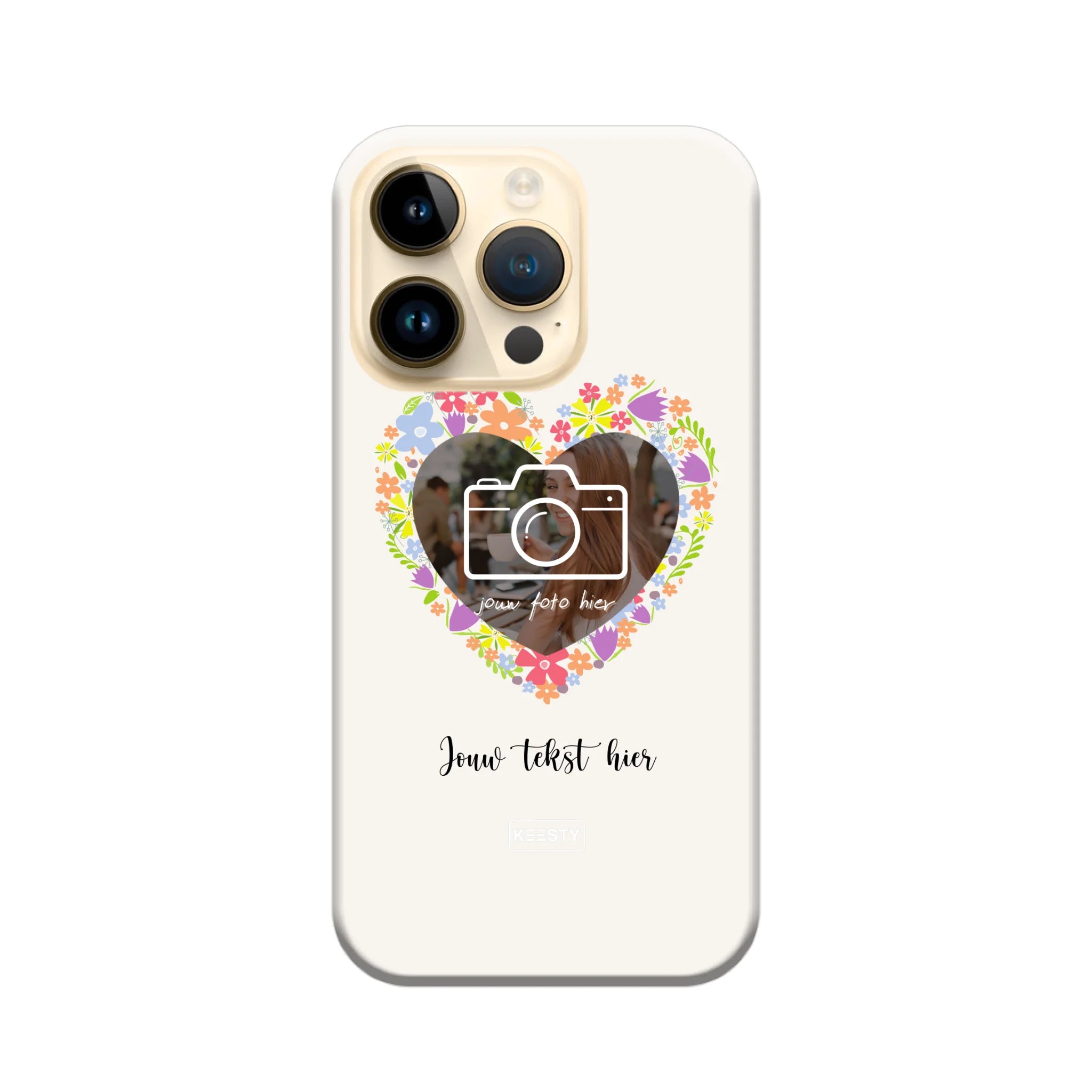 Telefoonhoesje Ontwerpen - Floral 4 - Tough hoesje