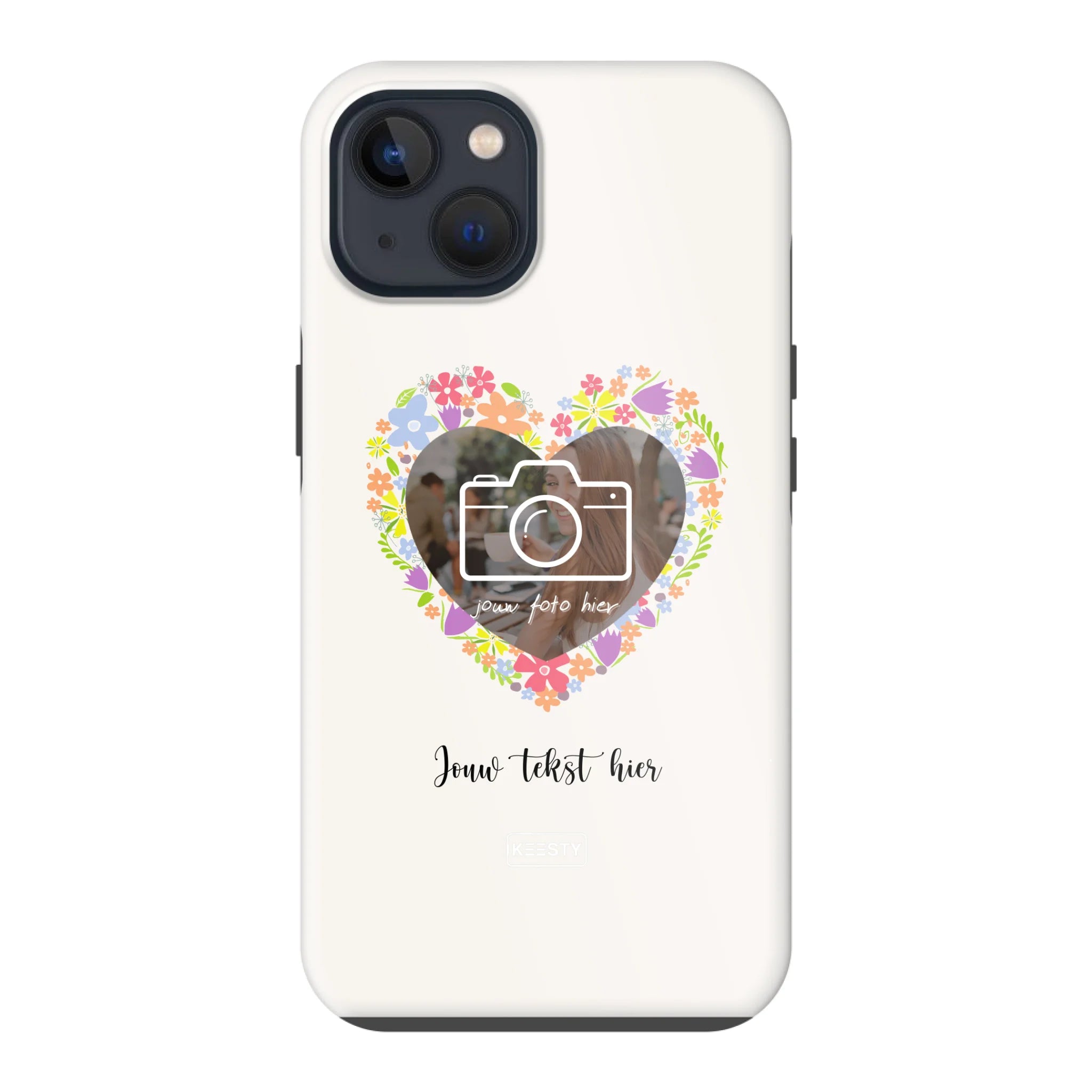 Telefoonhoesje Ontwerpen - Floral 4 - Tough hoesje