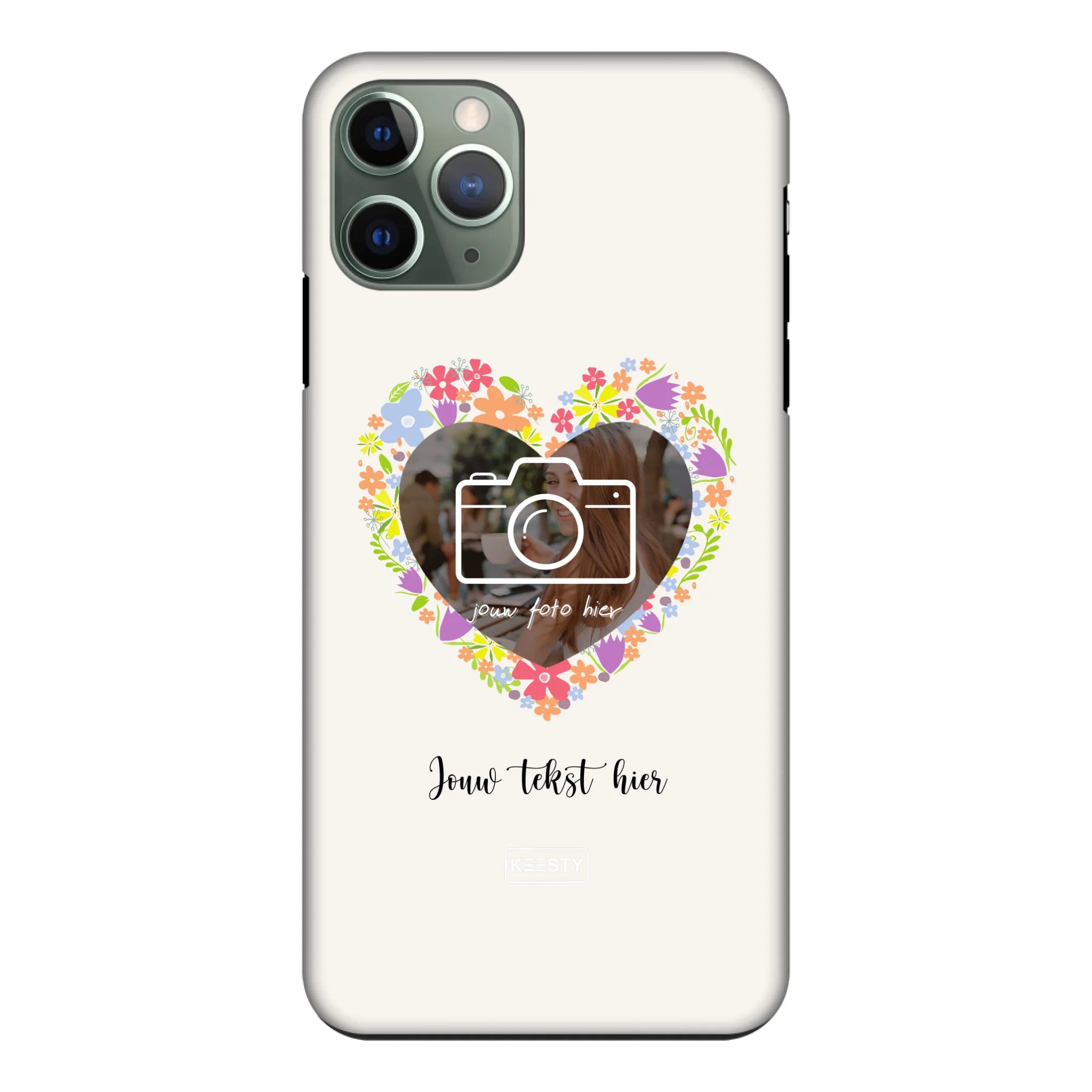 Telefoonhoesje Ontwerpen - Floral 4 - Tough hoesje