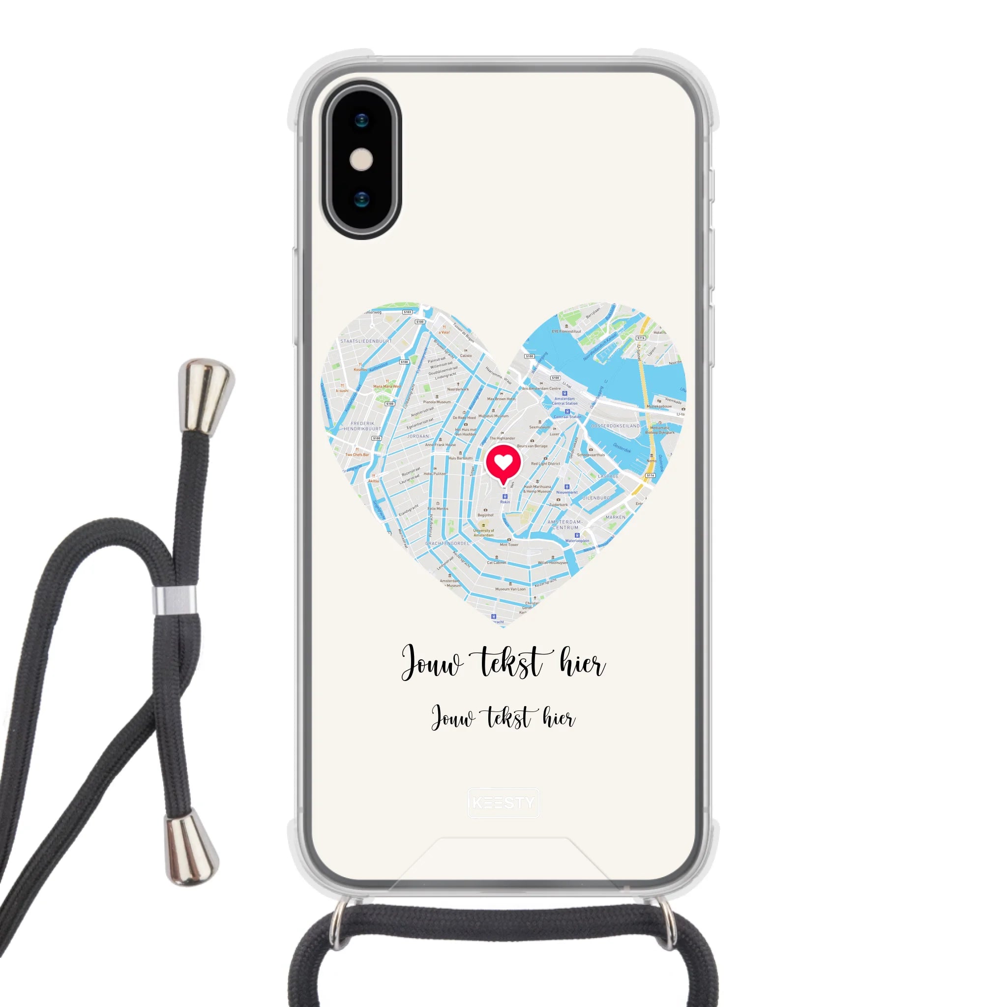 Telefoonhoesje ontwerpen koord Apple iPhone 16e