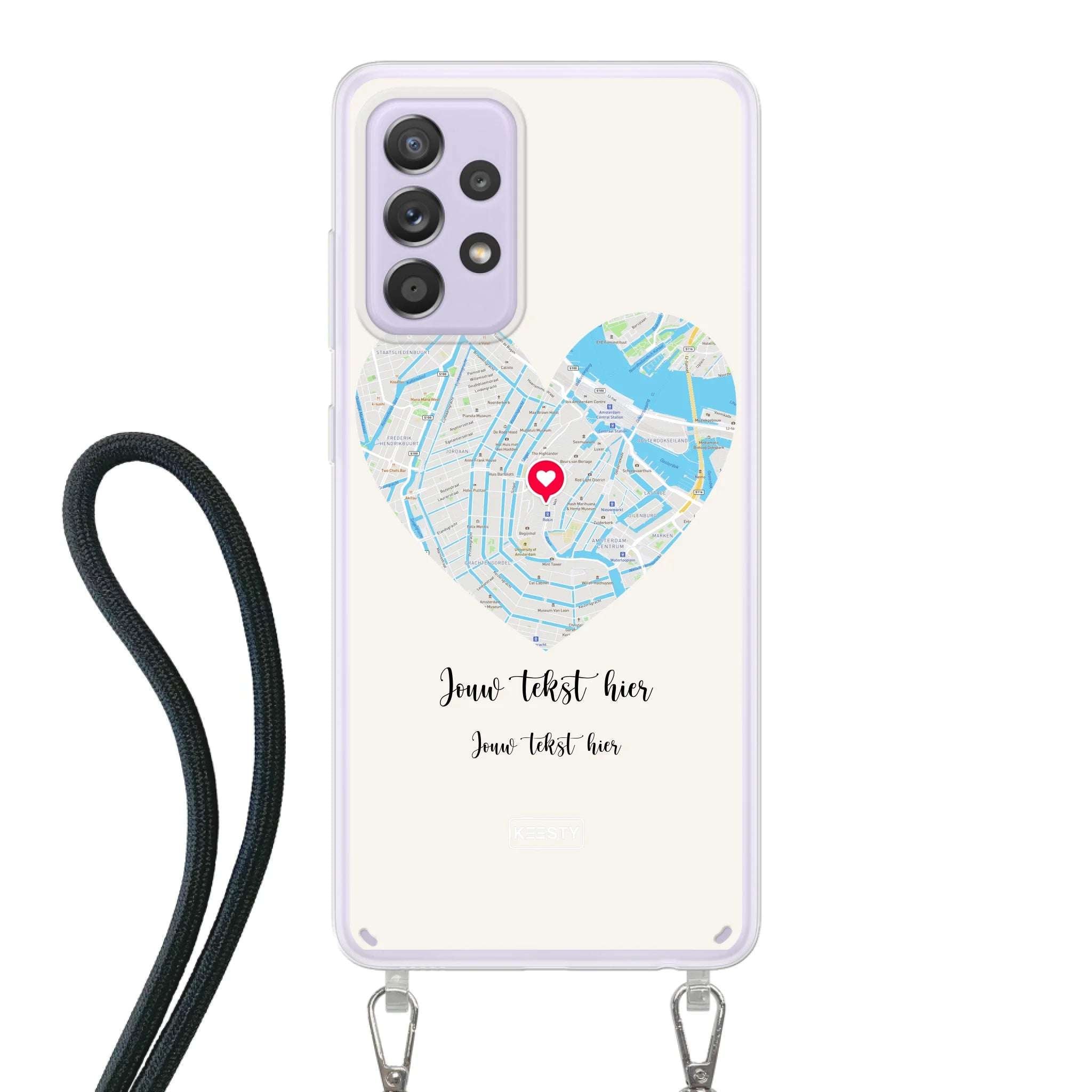 Telefoonhoesje ontwerpen koord Apple iPhone 16