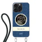 Telefoonhoesje ontwerpen koord waves 1 Samsung Galaxy A55