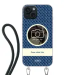 Telefoonhoesje ontwerpen koord waves 1 Samsung Galaxy S22 Ultra