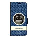 Telefoonhoesje ontwerpen portemonnee waves 1 Samsung Galaxy A35