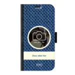 Telefoonhoesje ontwerpen portemonnee waves 1 Samsung Galaxy S23 Plus