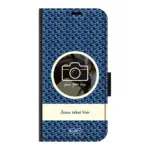 Telefoonhoesje ontwerpen portemonnee waves 1 Samsung Galaxy S24 FE