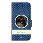 Telefoonhoesje ontwerpen portemonnee waves 1 Samsung Galaxy S25 Plus