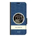 Telefoonhoesje ontwerpen portemonnee waves 1