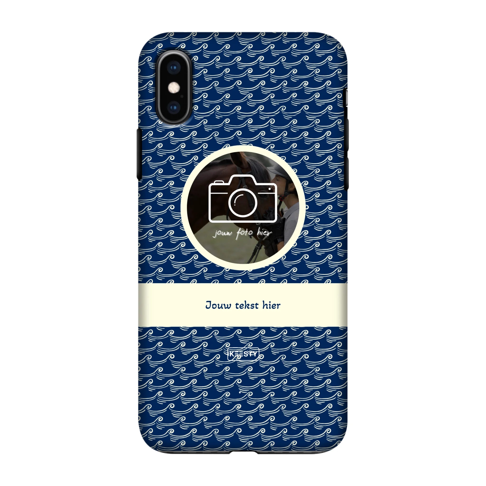 Telefoonhoesje ontwerpen tough waves 1 Apple iPhone 17 Pro Max
