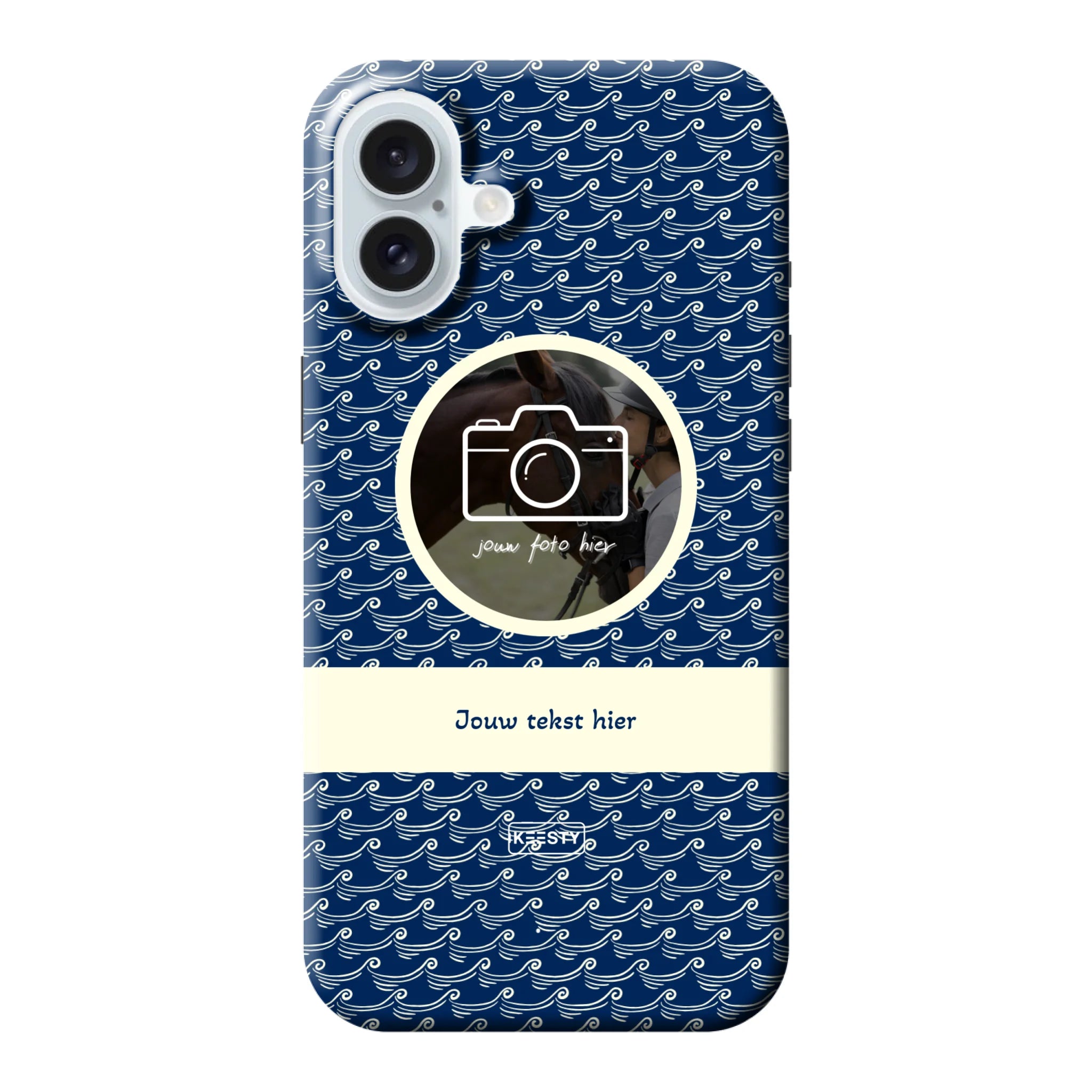 Telefoonhoesje ontwerpen tough waves 1 Samsung Galaxy A55