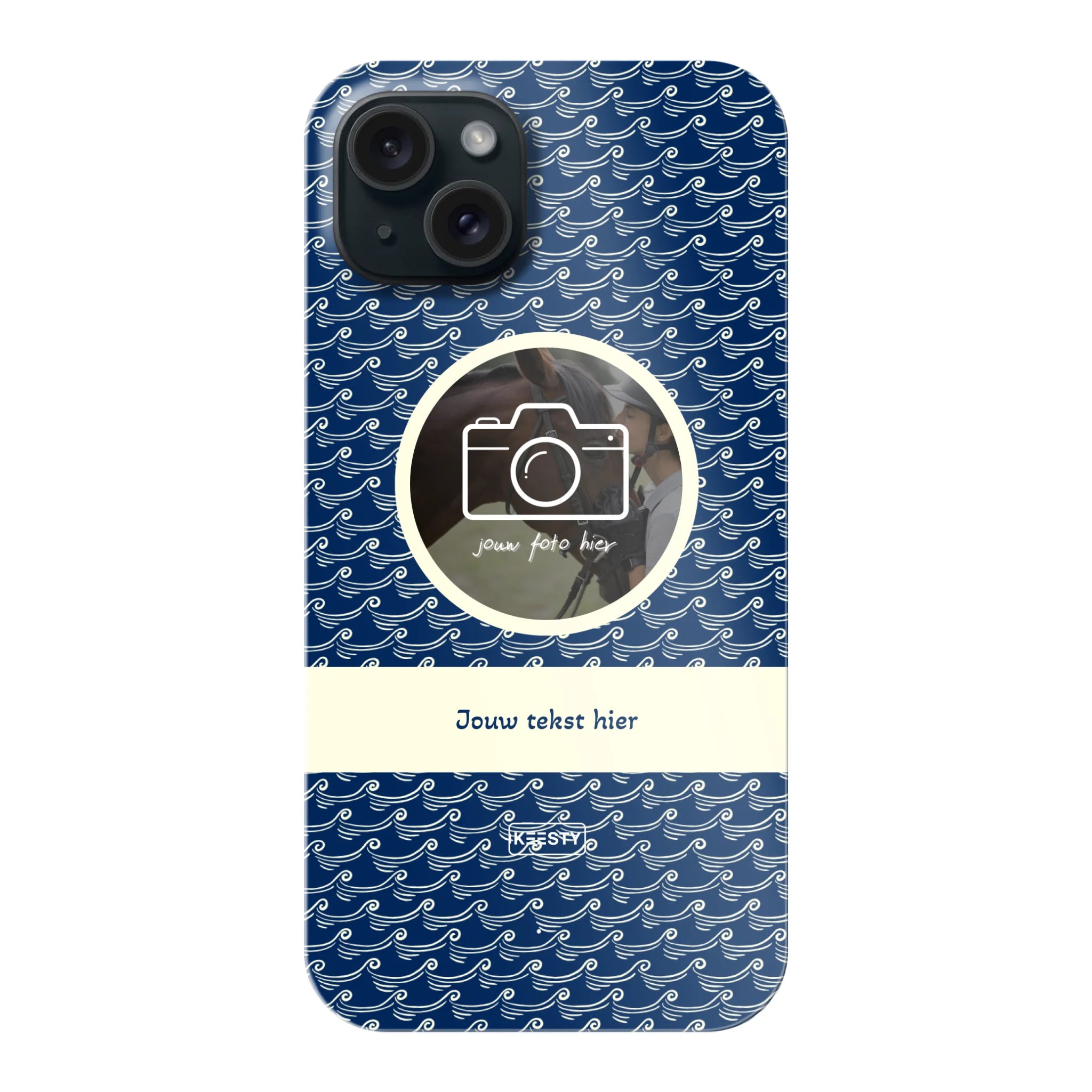 Telefoonhoesje ontwerpen tough waves 1 Samsung Galaxy S23 Plus