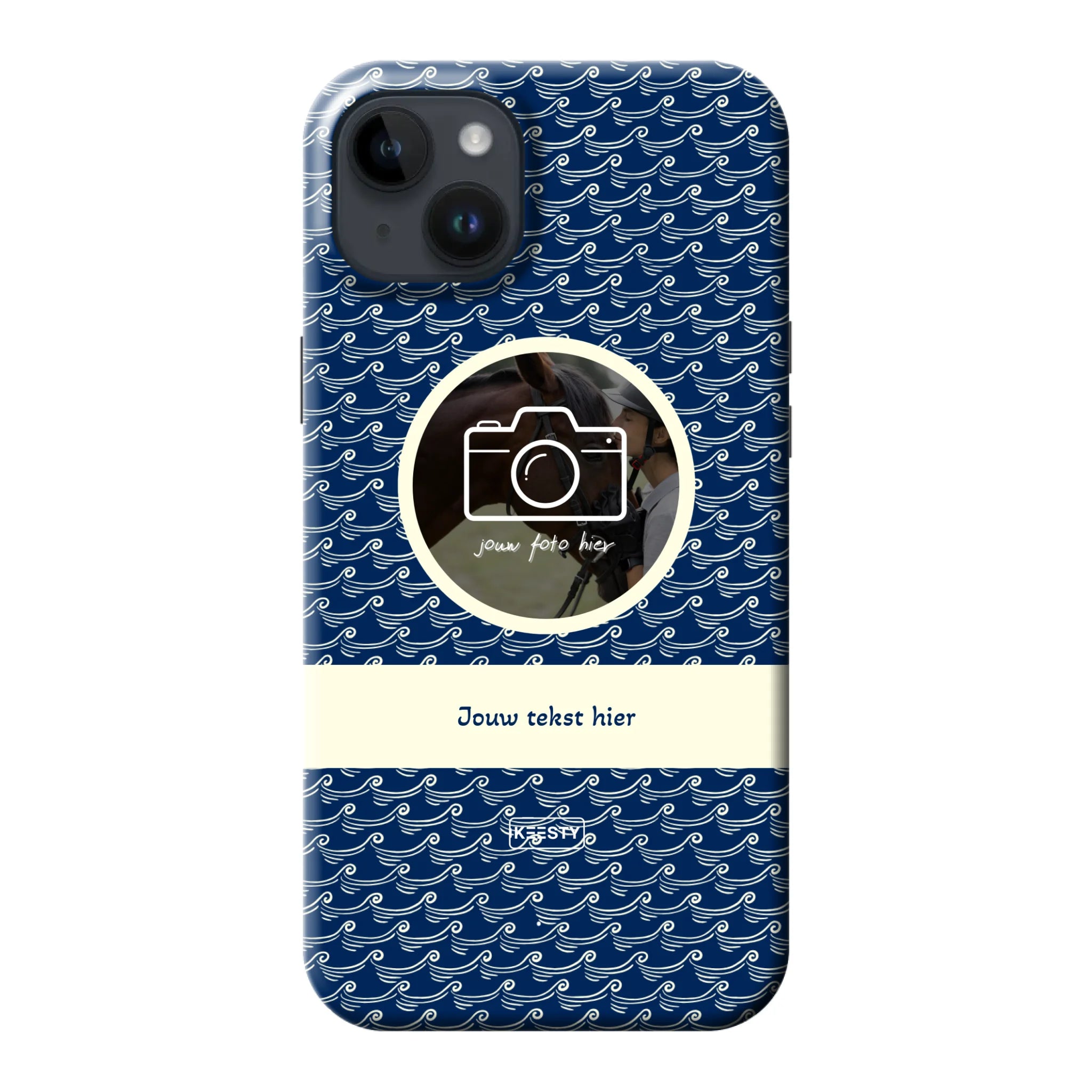 Telefoonhoesje ontwerpen tough waves 1 Samsung Galaxy S24 Ultra