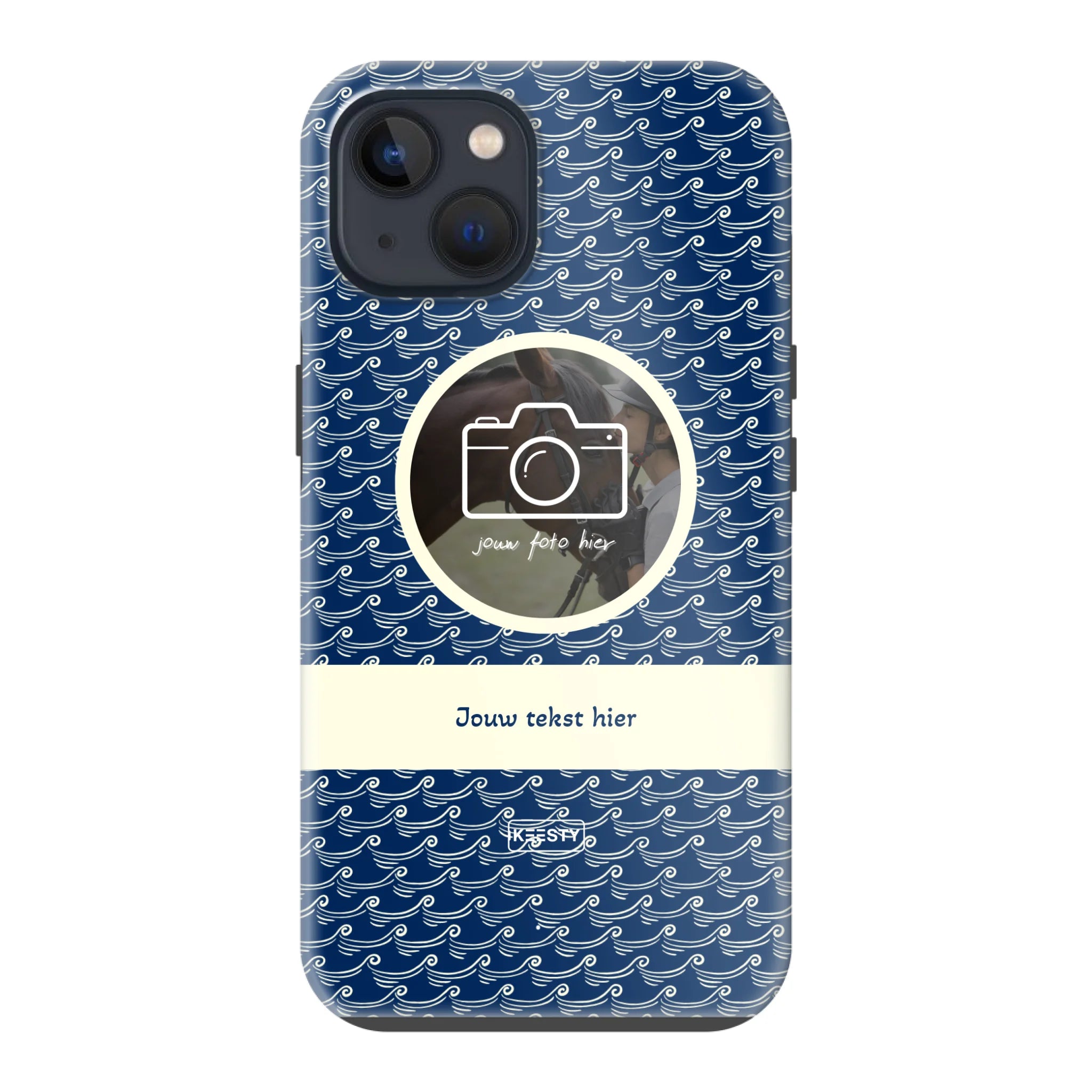 Telefoonhoesje ontwerpen tough waves 1 Samsung Galaxy S25 Edge