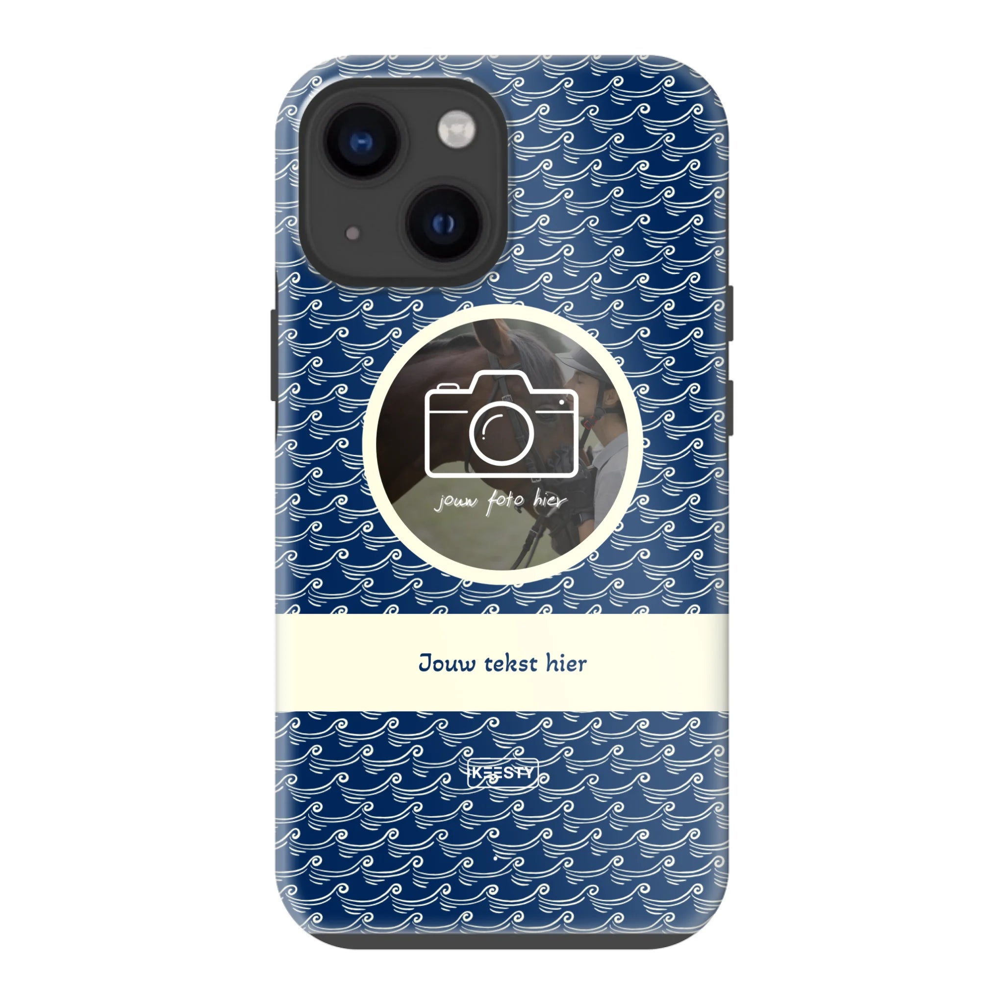 Telefoonhoesje ontwerpen tough waves 1 Samsung Galaxy S25 Ultra