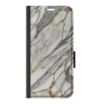 Telefoonhoesje ontwerpen met PortemonneeMarble Black Apple iPhone 17 Pro Max