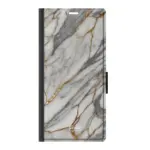 Telefoonhoesje ontwerpen met PortemonneeMarble Black Apple iPhone 13 Pro Max