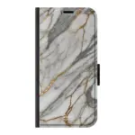 Telefoonhoesje ontwerpen met PortemonneeMarble Black Apple iPhone X & XS