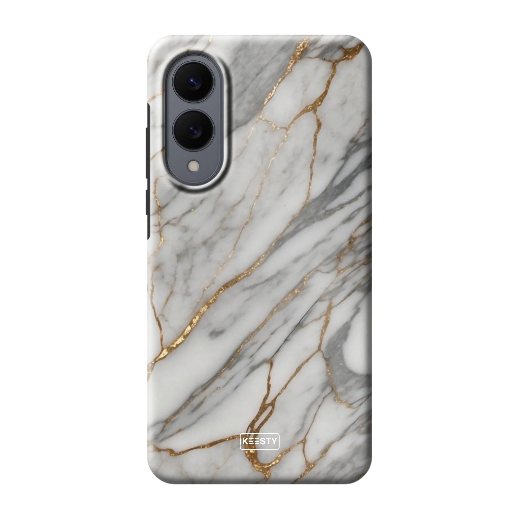 Telefoonhoesje ontwerpen met Tough Marble Black Apple iPhone 12 en 12 Pro