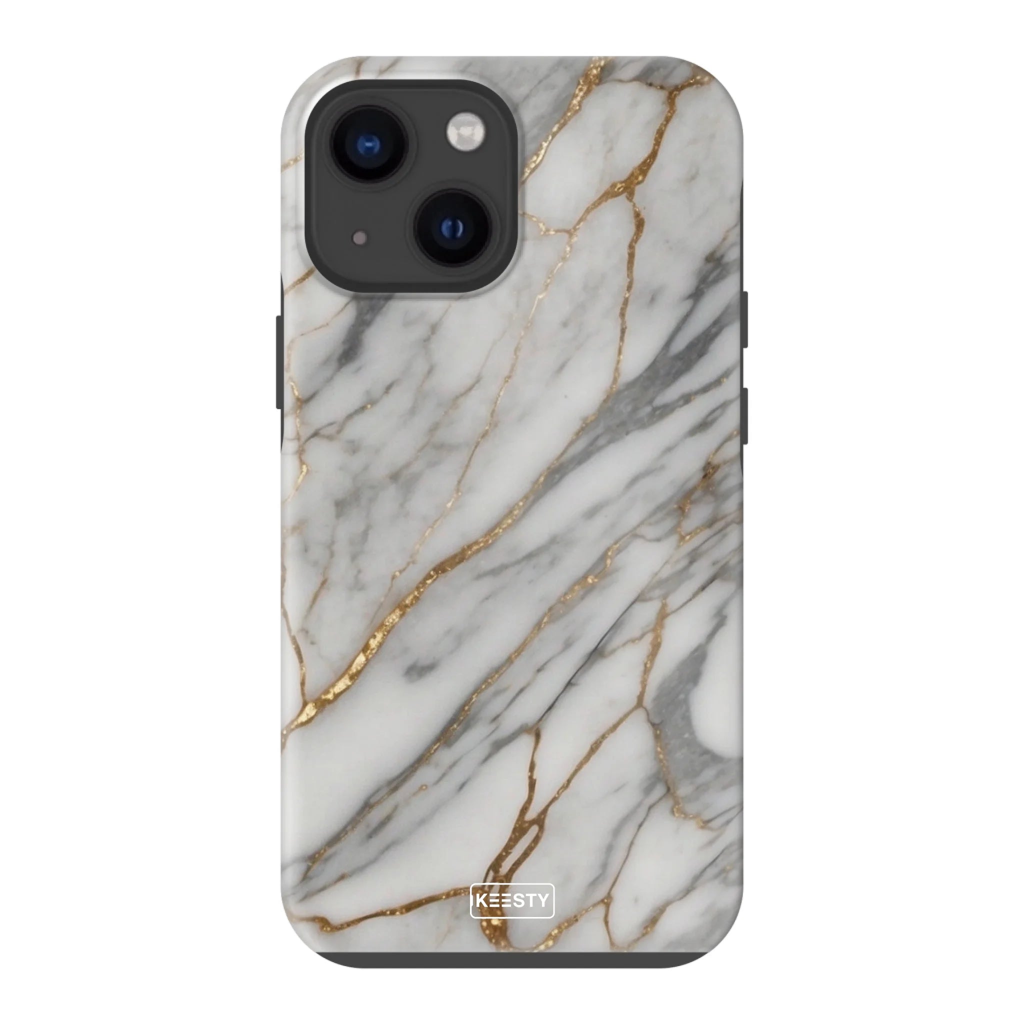 Telefoonhoesje ontwerpen met Tough Marble Black Samsung Galaxy S24 FE