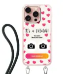 Telefoonhoesje Met Foto - It's a match - Hoesje met koord