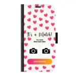 Telefoonhoesje Met Foto - It's a match - Portemonnee hoesje