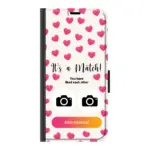 Telefoonhoesje Met Foto - It's a match - Portemonnee hoesje