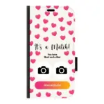 Telefoonhoesje Met Foto - It's a match - Portemonnee hoesje