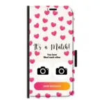 Telefoonhoesje Met Foto - It's a match - Portemonnee hoesje