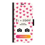 Telefoonhoesje Met Foto - It's a match - Portemonnee hoesje