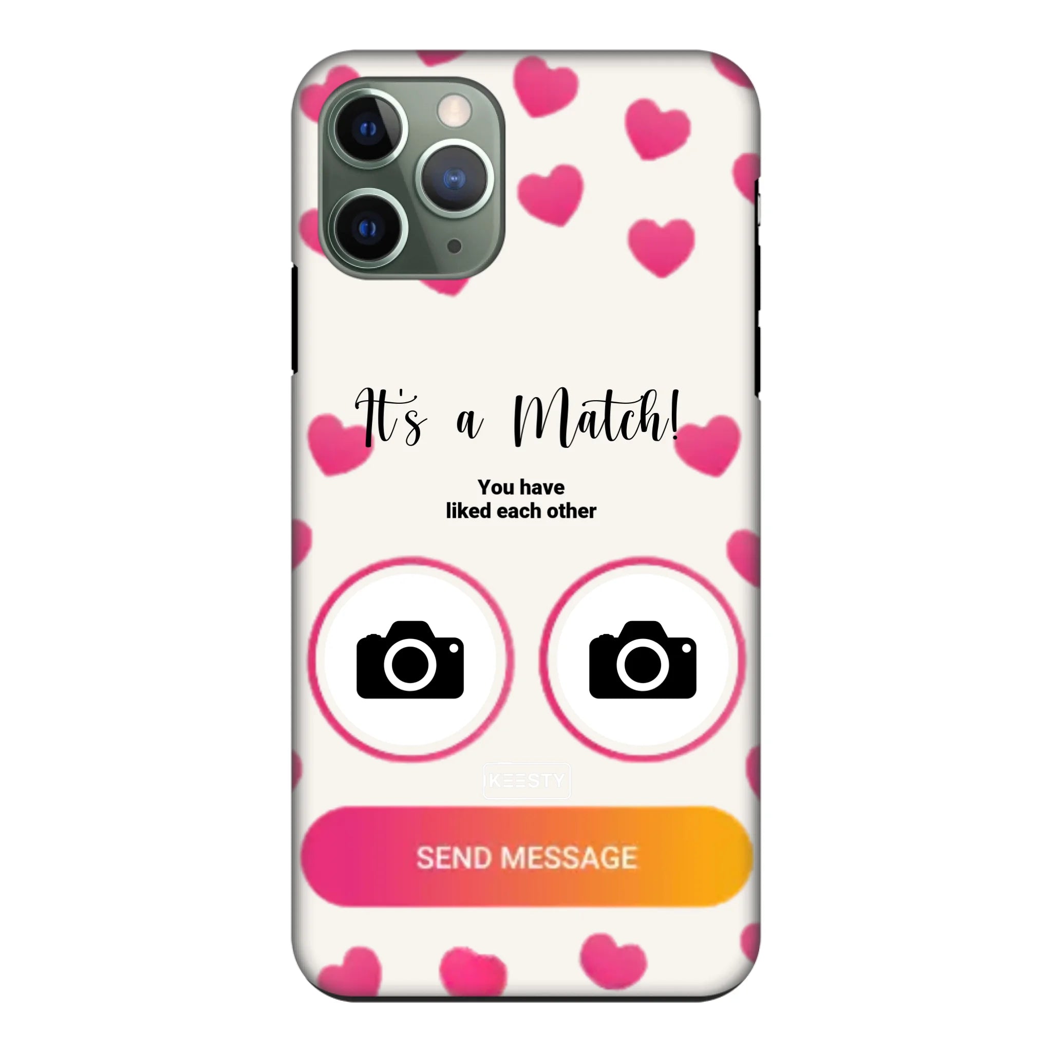 Telefoonhoesje Met Foto - It's a match - Tough hoesje