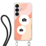 Telefoonhoesje Met Foto - Retro 2 - Hoesje met koord