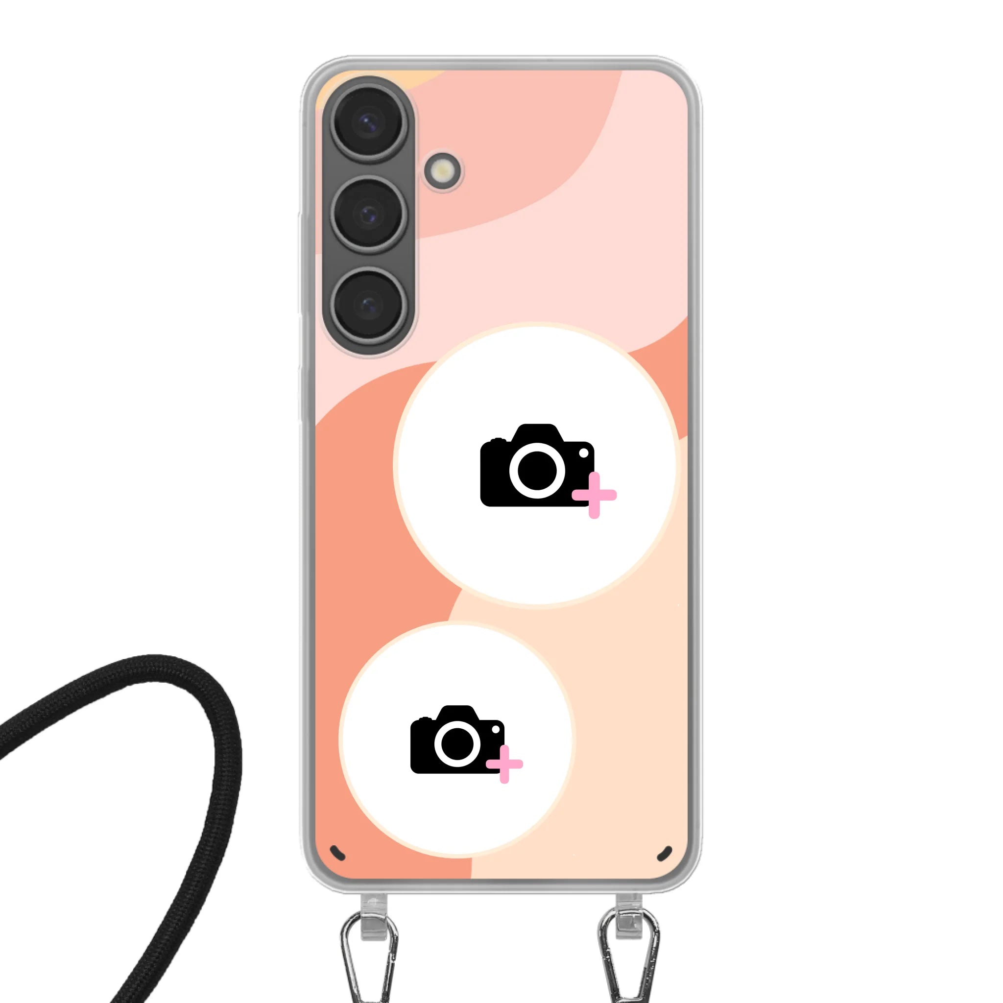 Telefoonhoesje Met Foto - Retro 2 - Hoesje met koord