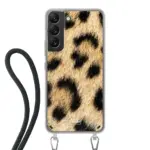 Telefoonhoesje Met Foto - Panter - Hoesje met koord
