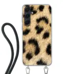 Telefoonhoesje Met Foto - Panter - Hoesje met koord