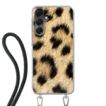 Telefoonhoesje Met Foto - Panter - Hoesje met koord