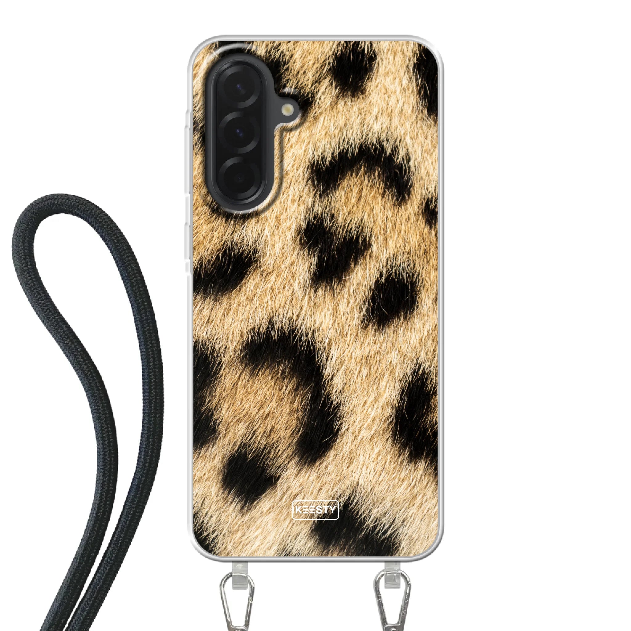 Telefoonhoesje Met Foto - Panter - Hoesje met koord