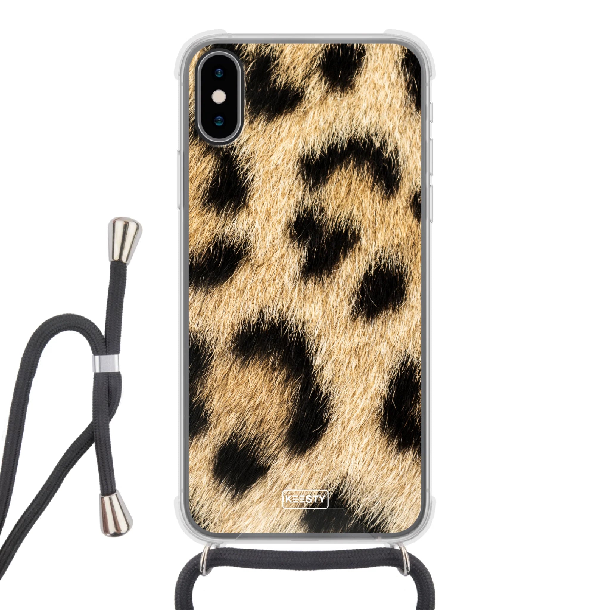 Telefoonhoesje Met Foto - Panter - Hoesje met koord