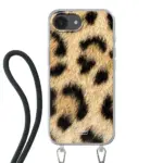 Telefoonhoesje Met Foto - Panter - Hoesje met koord