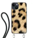 Telefoonhoesje Met Foto - Panter - Hoesje met koord