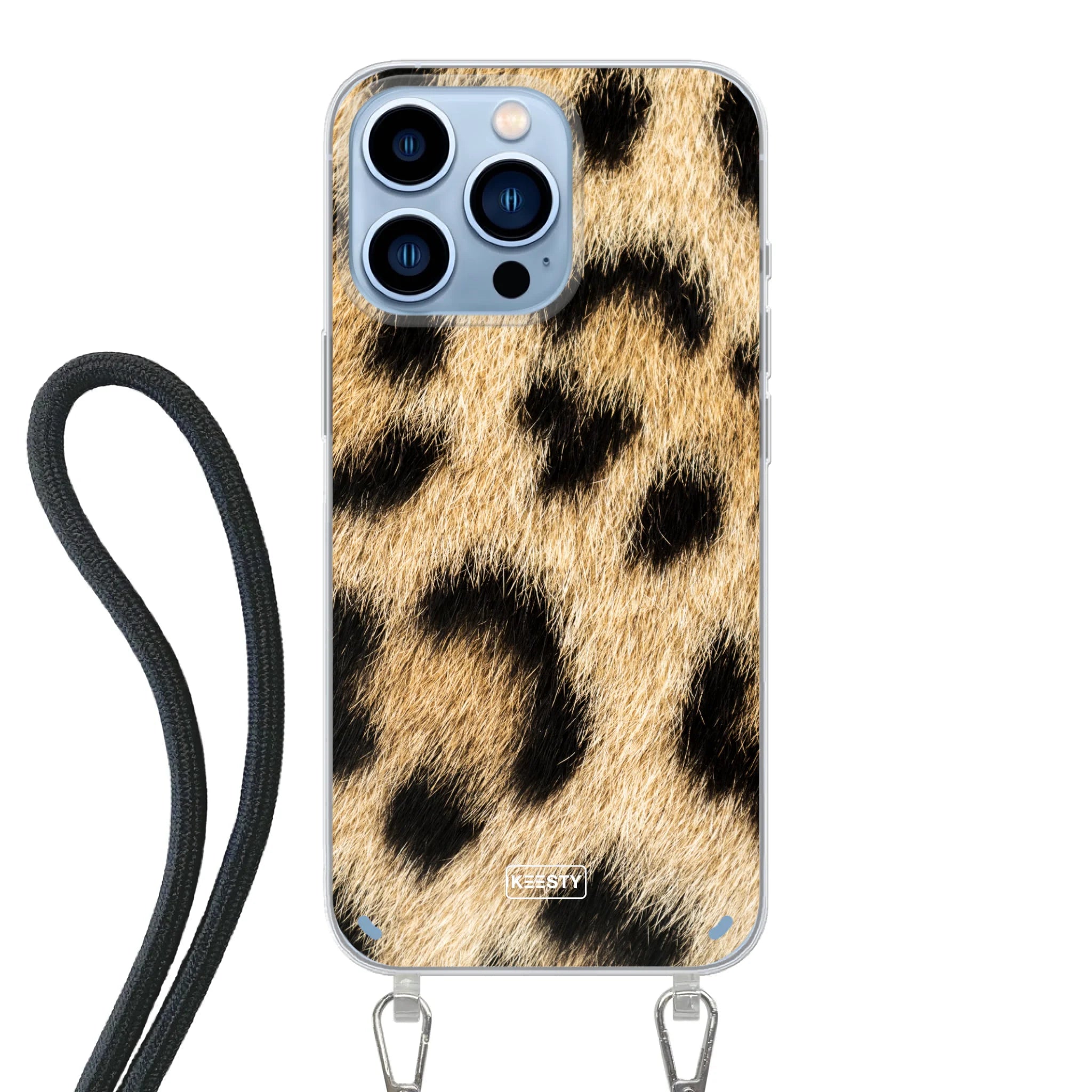 Telefoonhoesje Met Foto - Panter - Hoesje met koord