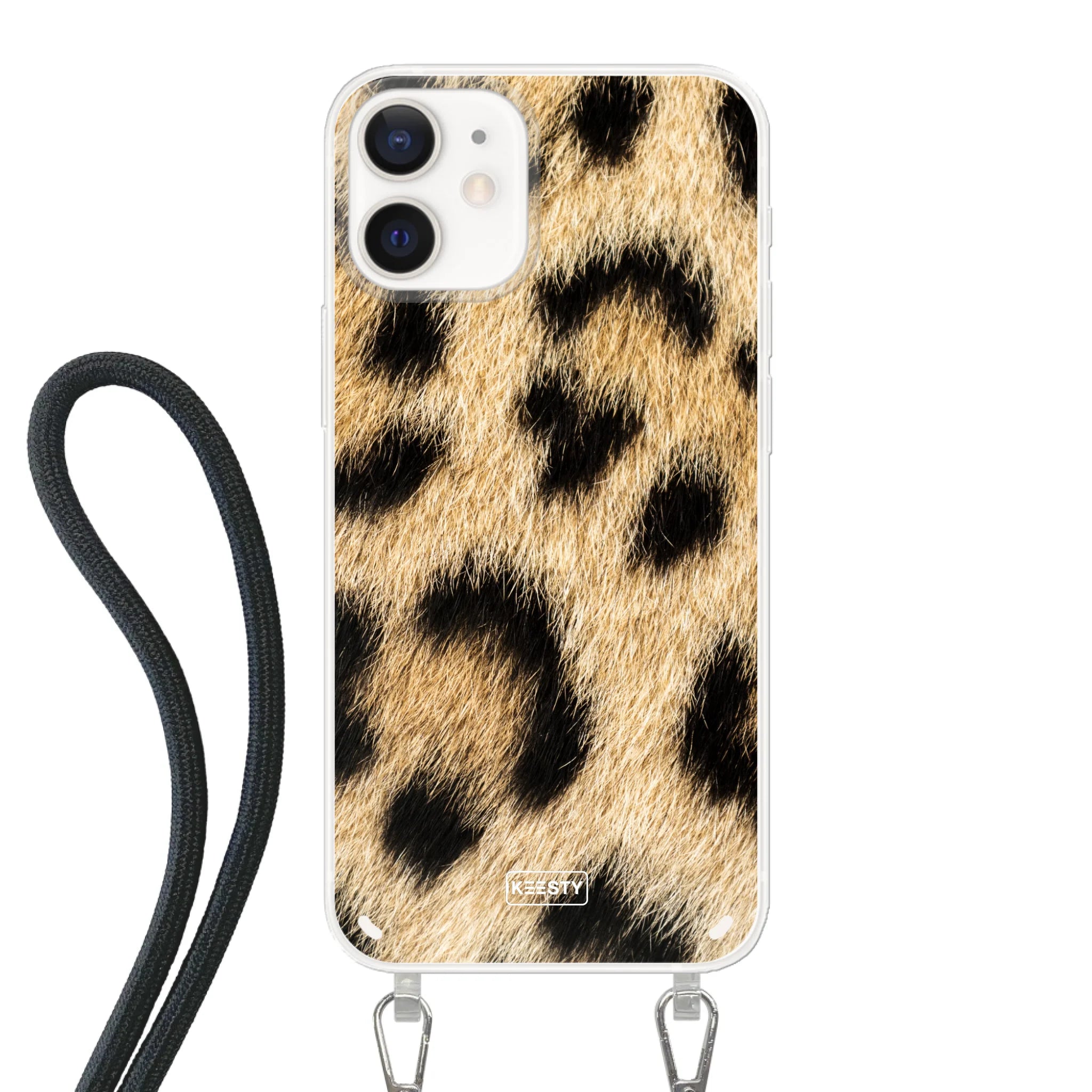 Telefoonhoesje Met Foto - Panter - Hoesje met koord